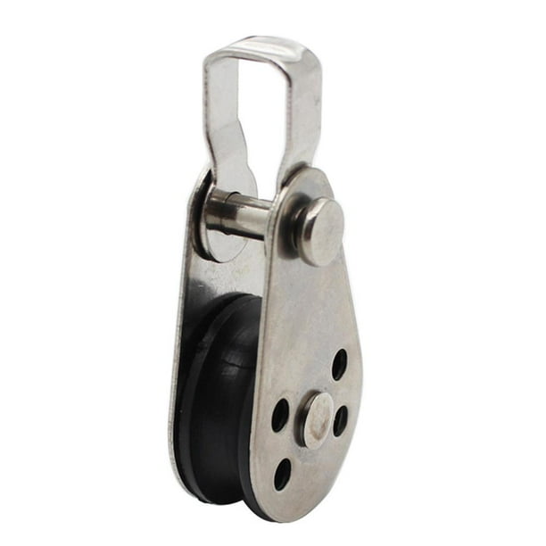 316 Stainless Steel Marine Grade Kayak Canoe Pulley Reduce Load Flexible Pulley Boat Accessories Stainless Steel Pulley Small Pulley
